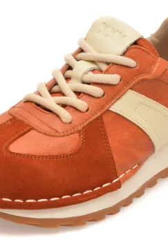 Pantofi sport GRYXX portocalii, RS12, din piele naturala imagine