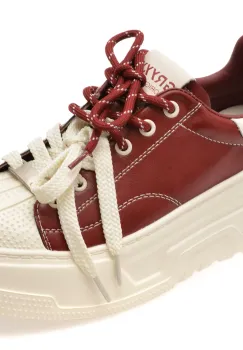 Pantofi sport GRYXX rosii, 10151, din piele naturala imagine