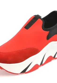 Pantofi sport GRYXX rosii, 1A12, din material textil imagine