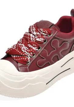 Pantofi sport GRYXX rosii, 5181, din piele ecologica imagine