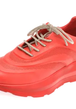 Pantofi sport GRYXX rosii, 92241, din piele naturala imagine