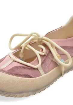 Pantofi sport GRYXX roz, 261055, din material textil si piele naturala imagine