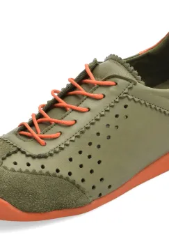 Pantofi sport GRYXX verzi, 1608, din piele naturala imagine