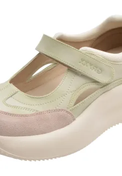 Pantofi sport GRYXX verzi, 5L108, din piele naturala imagine