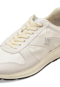 Pantofi sport HUGO albi, 3770, din material textil imagine