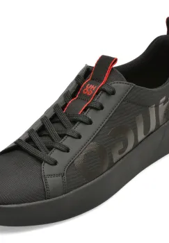 Pantofi sport HUGO negri, 7984, din material textil imagine