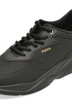 Pantofi sport HUGO negri, 7985, din material textil imagine