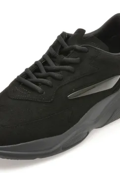 Pantofi sport HUGO negri, 8504, din material textil imagine