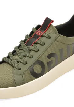 Pantofi sport HUGO verzi, 7984, din material textil imagine