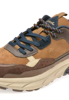 Pantofi sport JEEP maro, M52070A, din piele naturala imagine