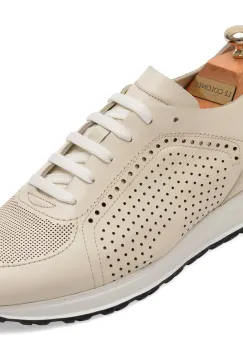 Pantofi sport LE COLONEL bej, 48942, din piele naturala imagine