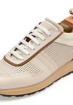 Pantofi sport LE COLONEL bej, 64384, din piele naturala imagine