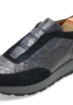 Pantofi sport LE COLONEL bleumarin, 64308, din piele naturala imagine