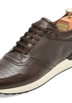 Pantofi sport LE COLONEL maro, 66461, din piele naturala imagine