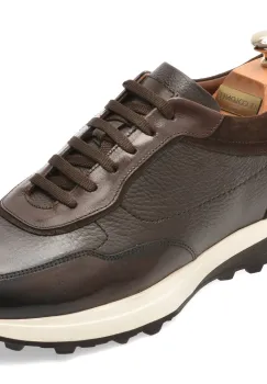 Pantofi sport LE COLONEL maro, 66746, din piele naturala imagine