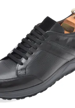 Pantofi sport LE COLONEL negri, 643145, din piele naturala imagine