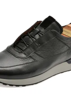 Pantofi sport LE COLONEL negri, 66452, din piele naturala imagine