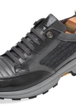 Pantofi sport LE COLONEL negri, 77701, din piele naturala imagine