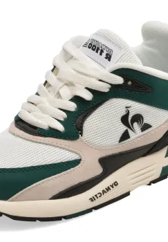 Pantofi sport LE COQ SPORTIF albi, DYNACTIF R1100, din material textil imagine