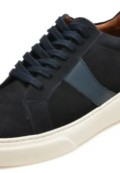 Pantofi sport LOST bleumarin, LST103, din piele intoarsa imagine