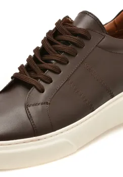 Pantofi sport LOST maro, LST109, din piele naturala imagine