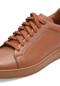 Pantofi sport MARCO BUFFON maro, BF070, din piele naturala imagine