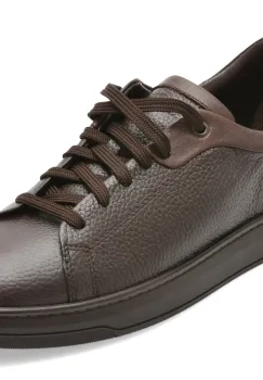 Pantofi sport MARCO BUFFON maro, BF1490, din piele naturala imagine