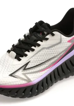 Pantofi sport NHOT alb-negru, A386, din material textil imagine
