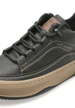 Pantofi sport OCEANIA ROO negri, 56091, din piele naturala imagine