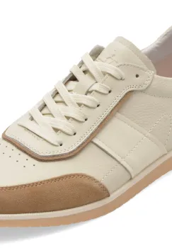 Pantofi sport OTTER bej, J260003, din piele naturala imagine