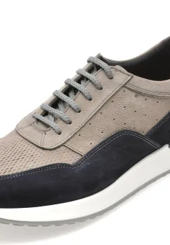 Pantofi sport OTTER gri, 31351, din nabuc imagine