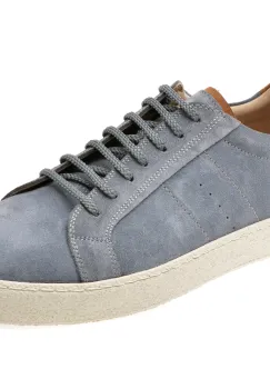 Pantofi sport OTTER gri, A5006, din piele intoarsa imagine