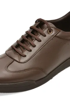 Pantofi sport OTTER maro, 5453, din piele naturala imagine