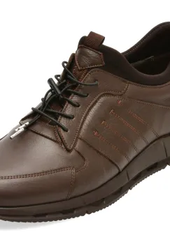 Pantofi sport OTTER maro, MT205, din piele naturala imagine