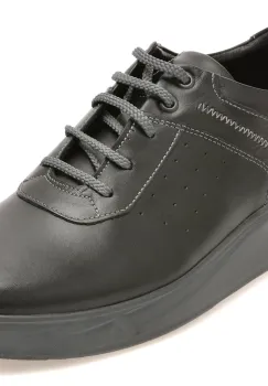 Pantofi sport OTTER negri, 2055273, din piele naturala imagine