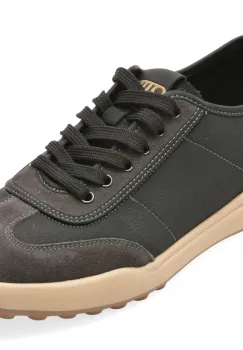 Pantofi sport OTTER negri, T25239, din piele naturala imagine