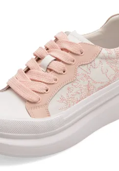 Pantofi sport PASS COLLECTION albi, SL60008, din material textil imagine