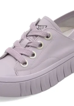 Pantofi sport PASS COLLECTION mov, M960004, din piele naturala imagine