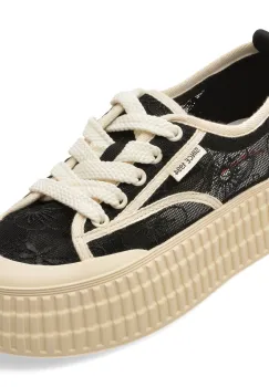 Pantofi sport PASS COLLECTION negri, XA60005, din material textil imagine