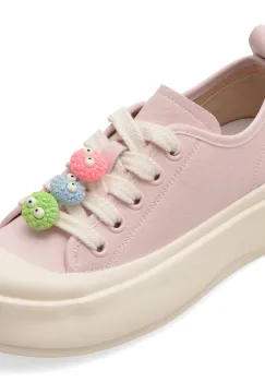 Pantofi sport PASS COLLECTION roz, MQ60013, din piele naturala imagine