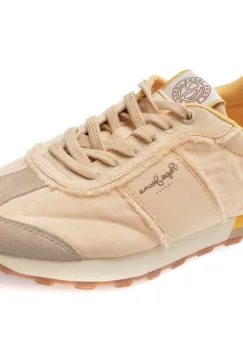 Pantofi sport PEPE JEANS bej, LS40034, din material textil imagine