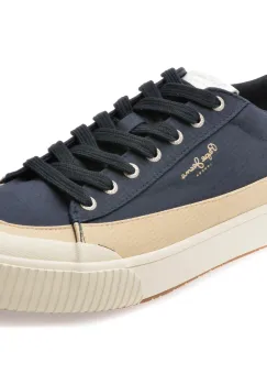Pantofi sport PEPE JEANS bleumarin, BEN WASH, din material textil imagine