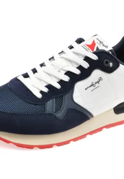 Pantofi sport PEPE JEANS bleumarin, BRIT CAMP, din material textil imagine