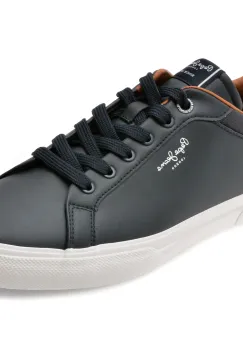 Pantofi sport PEPE JEANS bleumarin, KENTON COURT , din piele ecologica imagine