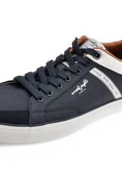 Pantofi sport PEPE JEANS bleumarin, KENTON STAGE, din material textil imagine