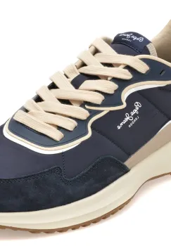 Pantofi sport PEPE JEANS bleumarin, MS60022, din material textil imagine
