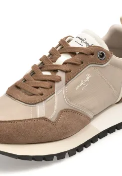 Pantofi sport PEPE JEANS gri, MS40001, din material textil imagine