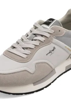 Pantofi sport PEPE JEANS gri, MS40037, din material textil imagine