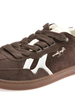 Pantofi sport PEPE JEANS maro, MS00009, din piele intoarsa imagine