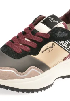 Pantofi sport PEPE JEANS multicolor, LS60028, din piele naturala imagine
